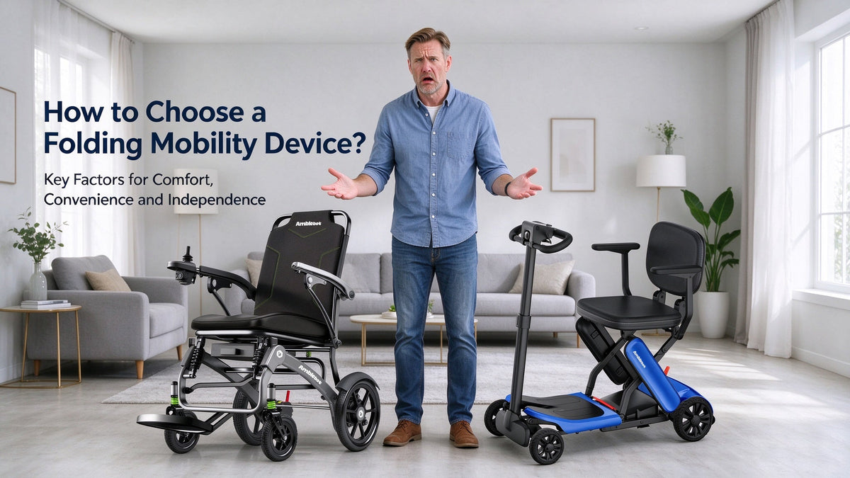 How to Choose a Folding Mobility Device: The Complete Guide